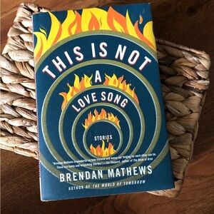 This is Not a Love Song by: Brendan Mathews hardback book